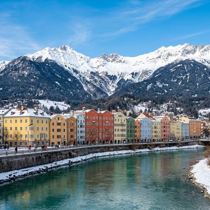 Innsbruck and the Nordkette range
