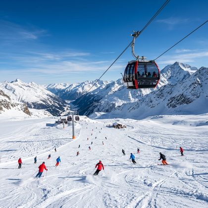 Sölden ski slopes